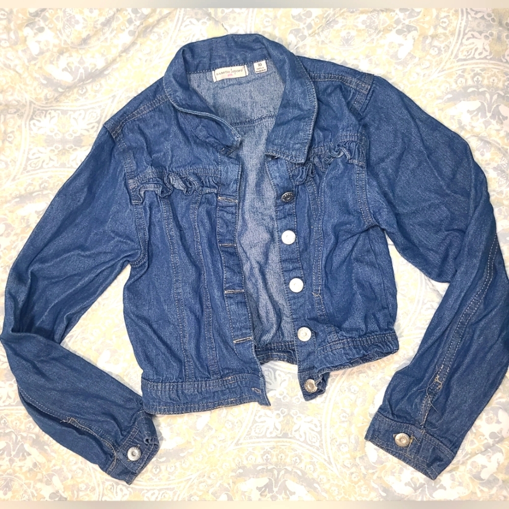 Nanette Lepore Jean Jacket Size 10